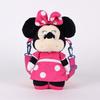 Pluche tas Minnie Mouse Disney – schoudertas voor kinderen, 3D gezicht, ultrazacht pluche