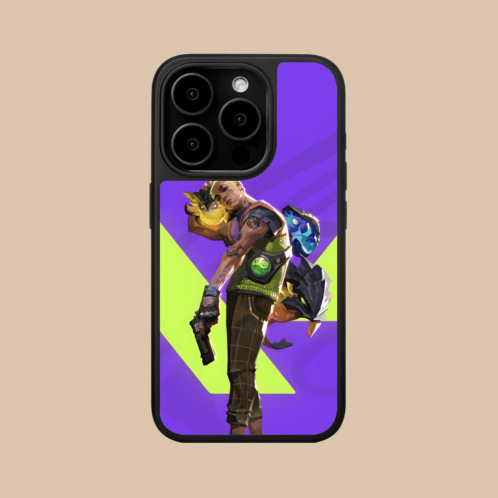

Valo Gekko Phone Case for iPhone 17 16 15 14 13 12 11 Air Pro Max Plus Matte Surface Cover iPhone 11