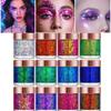 1Pc Sequins Body Glitter Gel Make Up Glitter For Body Face Hair Eyeshadow,Festival Party Carnival Makeup Decorations Longlasting