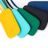 Multi-Color Silicone Luggage Tag with Anti-Loss Lanyard