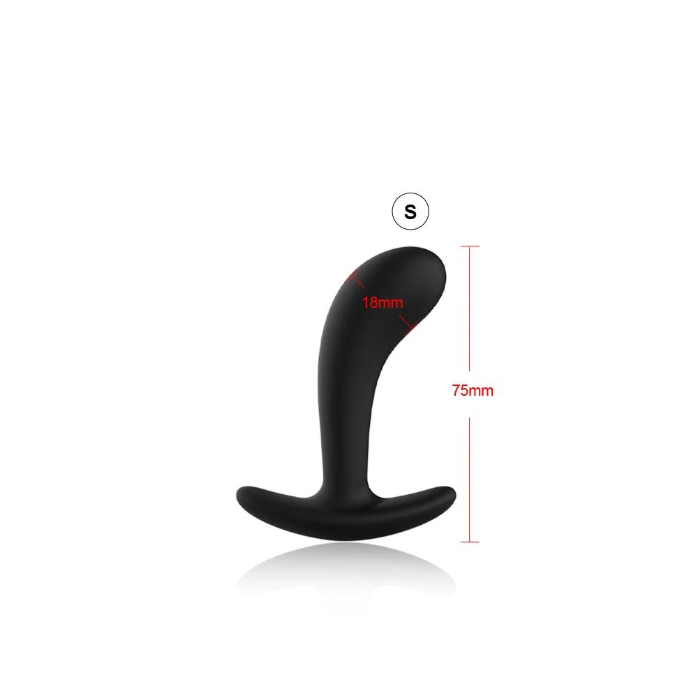 4pcs Beginner Silicone Butt Plug Anal Plug for Men Prostate Massager for Gay Mini Anal Bullet Vibrator Sex Toy for Men Women