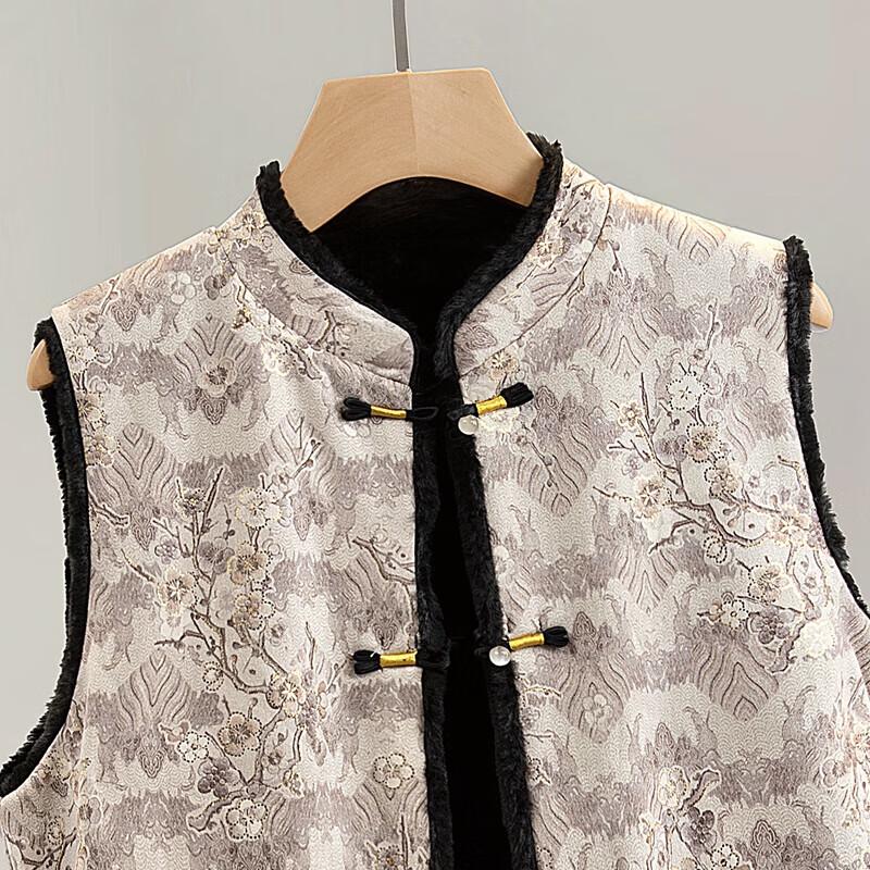 Women's New Chinese Style Stand Collar Button Vest