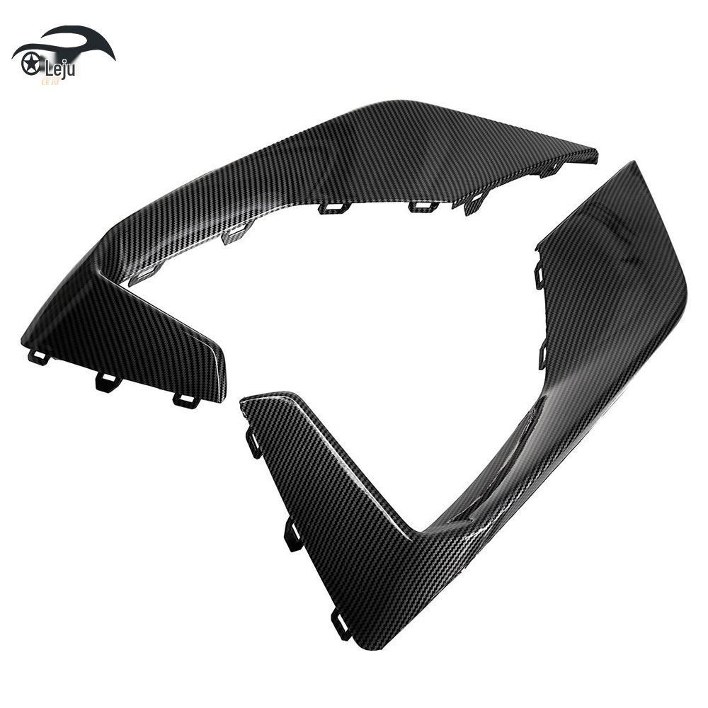 Fog Light Cover and Front Wind Blade Trim for 2019-2021 Ford Focus MK4 ST Sport Version.
