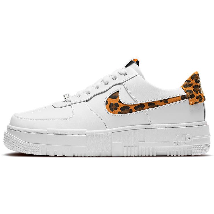 Nuove Nike Air Force 1 Low Pixel Se Bianco Leopardo da Donna CV8481-100