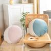 40cm Simple Round Velvet Cushion Cover Small Fresh Velvet Sofa Cushion Covers Tatami Homestay Decor Pouf Siesta Pillow Case