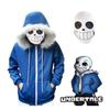 Halloween Costume Cosplay Undertale Sans Skeleton Cosplay Outfit Hoodie Mask
