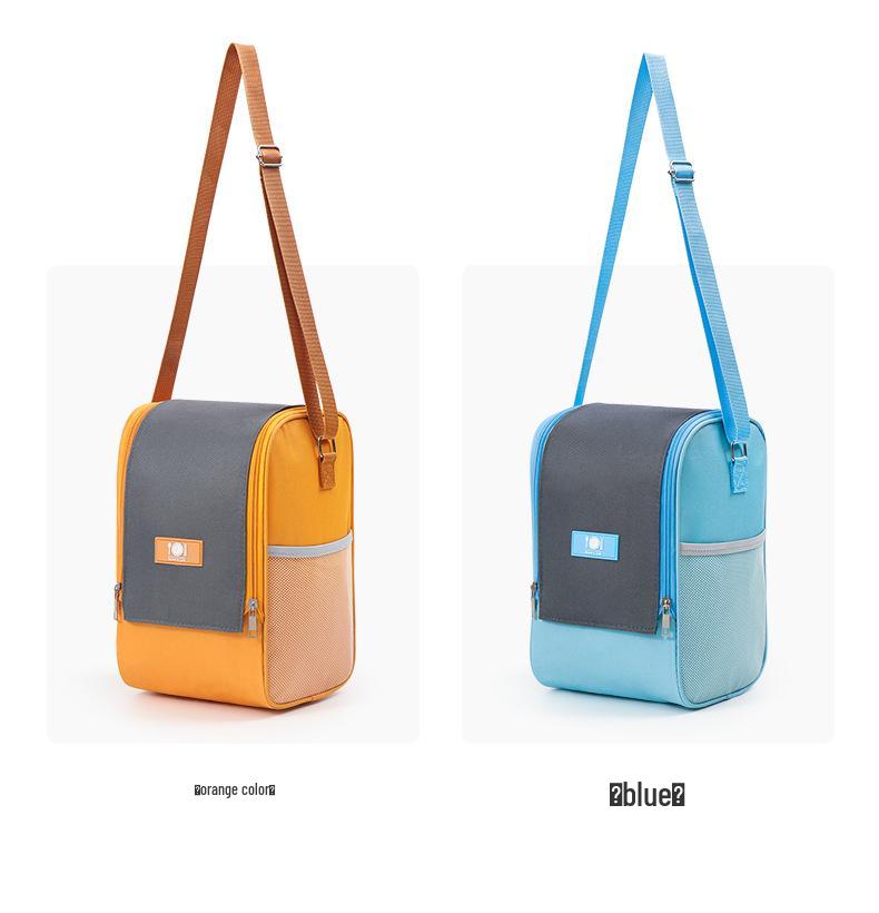 Large Insulated Bento Bag with Wide Opening for Students and Work
