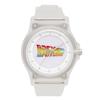 Terénní analogové hodinky, Oficiální Back to the Future, Jednoduchý PVC pásek, Šířka 18 mm, Průhledný, CL BTF001-1
