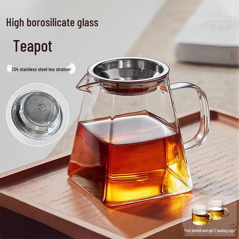 Jiwu Senlin Hitzebeständiger Glas-Teekrug