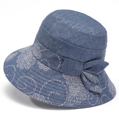 UV Protection Sun UV Bucket Wide Slimming Birthday Stylish [Moonlove] Hat, Women's Hat, Ladies' Hat, Hat, Breathable, Protection, Hat, Brim, Effect,