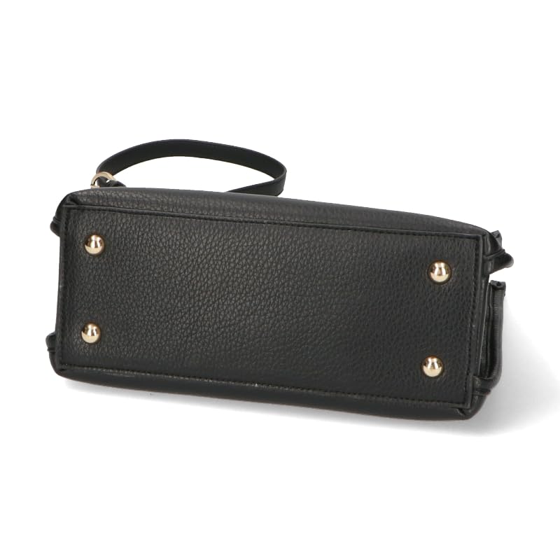 Bag Shoulder Bag Divider Shoulder Strap Office Casual Business BLACK [Oriental Traffic] Women's BA-240