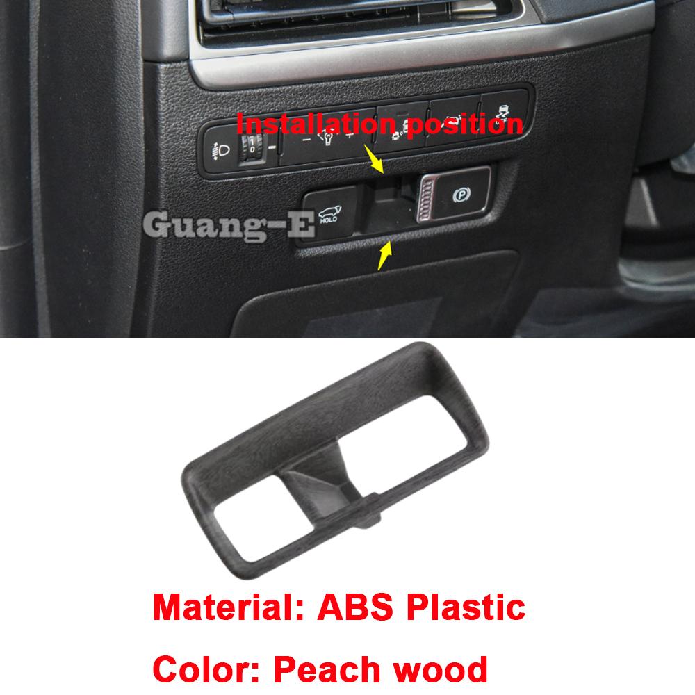 For Hyundai Palisade ABS Dashboard Trim Front Air Condition Outlet Frame Armrest Vent Gear Seat