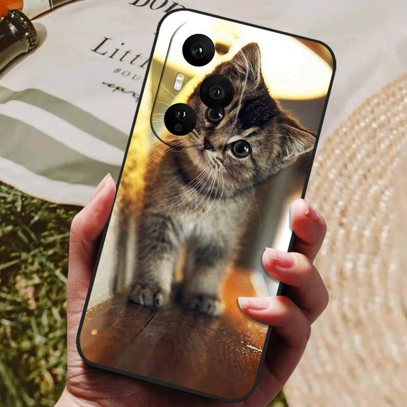 For Honor 400 Pro Case Soft Silicone Cover Black Bumper TPU For Honor 400 Pro 5G Case Honor400 Global Funda Phone Cases Cover