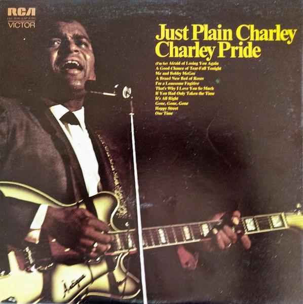 

LP Record CHARLEY PRIDE - Just Plain Charley LSA3146 RCA Victor 1973 UK Folk Used