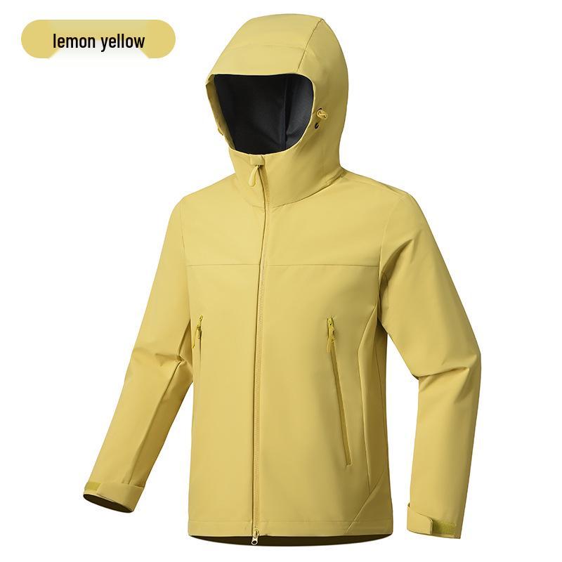 Spring & Autumn Outdoor Hiking Windproof Waterproof Jacket for Men & Women