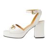 Horsebit 100mm Leather Sandals 771568 0G0V0 9022