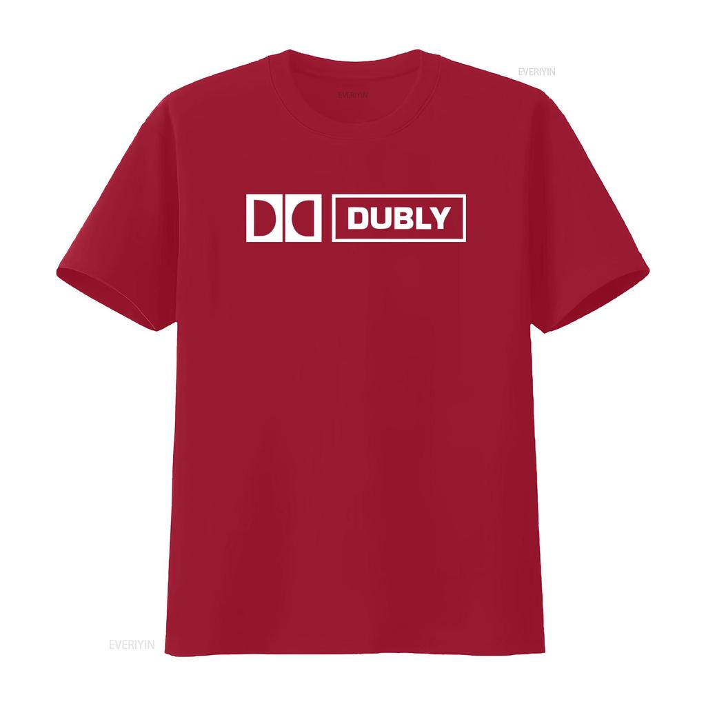 Retro 80s Rock N Roll Heavy Metal Dubly Dolby T Shirt S 6XL vintage Washed streetwear Breathable designer clothes Soft fashion