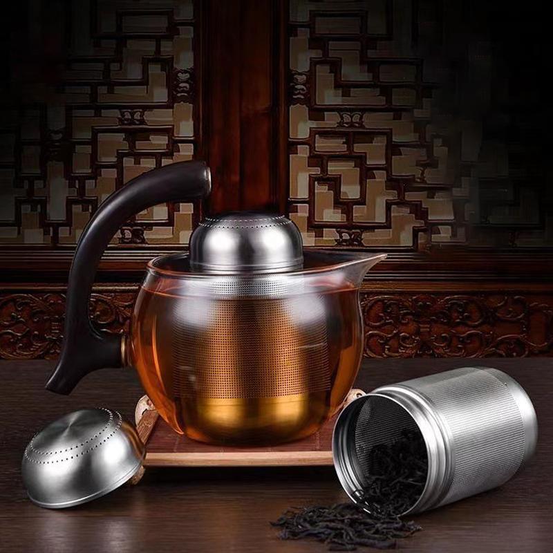 Tea Strainer Stainless Steel Tea Infuser Tea Leaves Spice Seasoning Ball Strainer Teapot Fine Mesh Coffee Filter Teaware