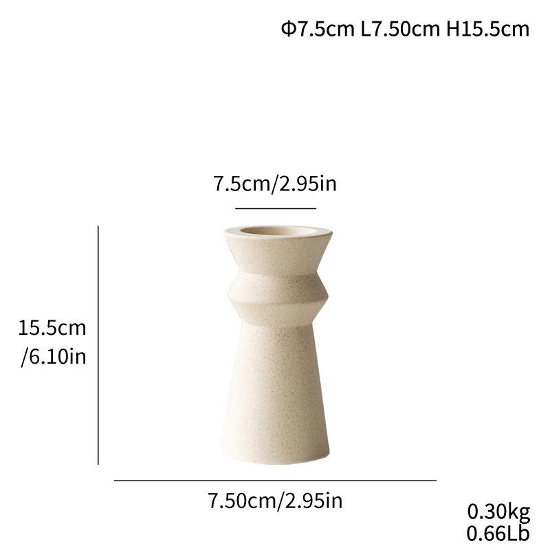 Ceramic Candlestick Aroma Diffuser: Wedding Props & Decorations