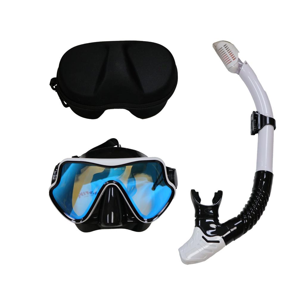 New diving goggles snorkeling mask snorkel set