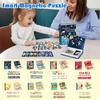 DIY Educational Magnetic Puzzle Book For Babies And Toddlers, Magnetic Stickers, Early Education Toy, Gift