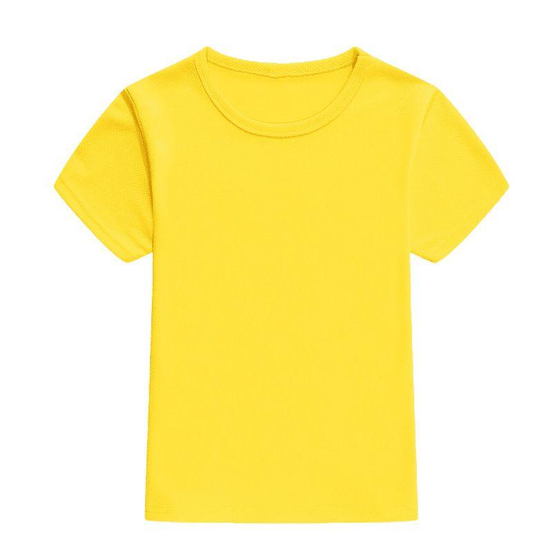 Custom Children's T-shirts, Short-sleeve Activity Shirts for Elementary Students with Logo Printing