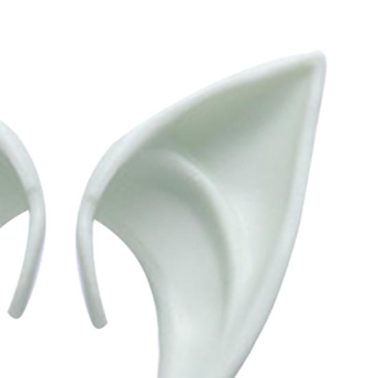 1 Paar Hautfreundliche Elfenohren Atmungsaktive Emulsion Cosplay Kostüm Latex Elfenohren Halloween Dekoration