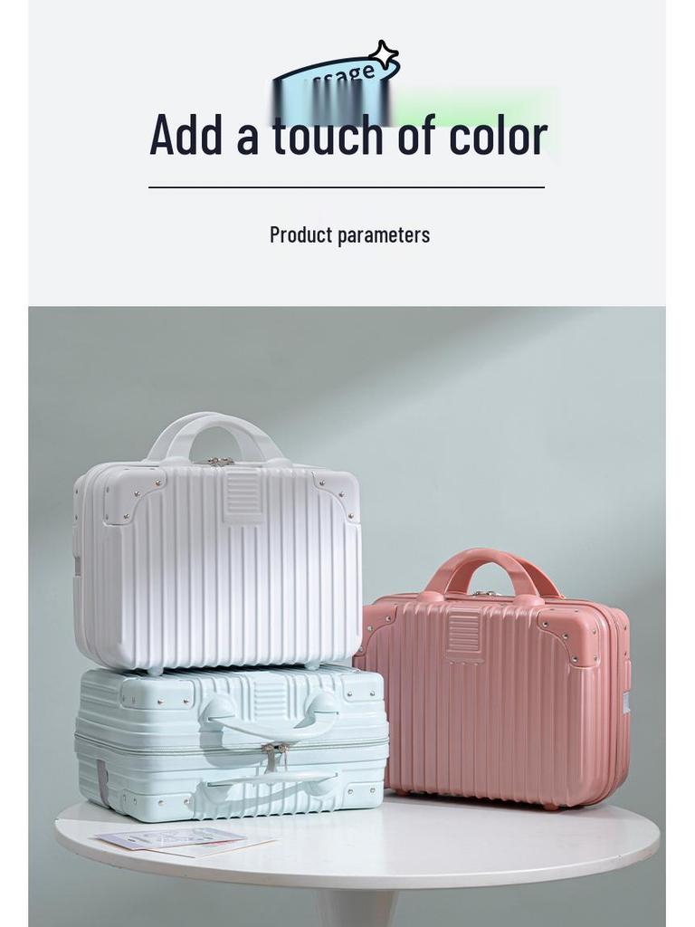 14-Inch Mini Handbag for Souvenir Storage, Attachable to Suitcase, Mother-Child Bag