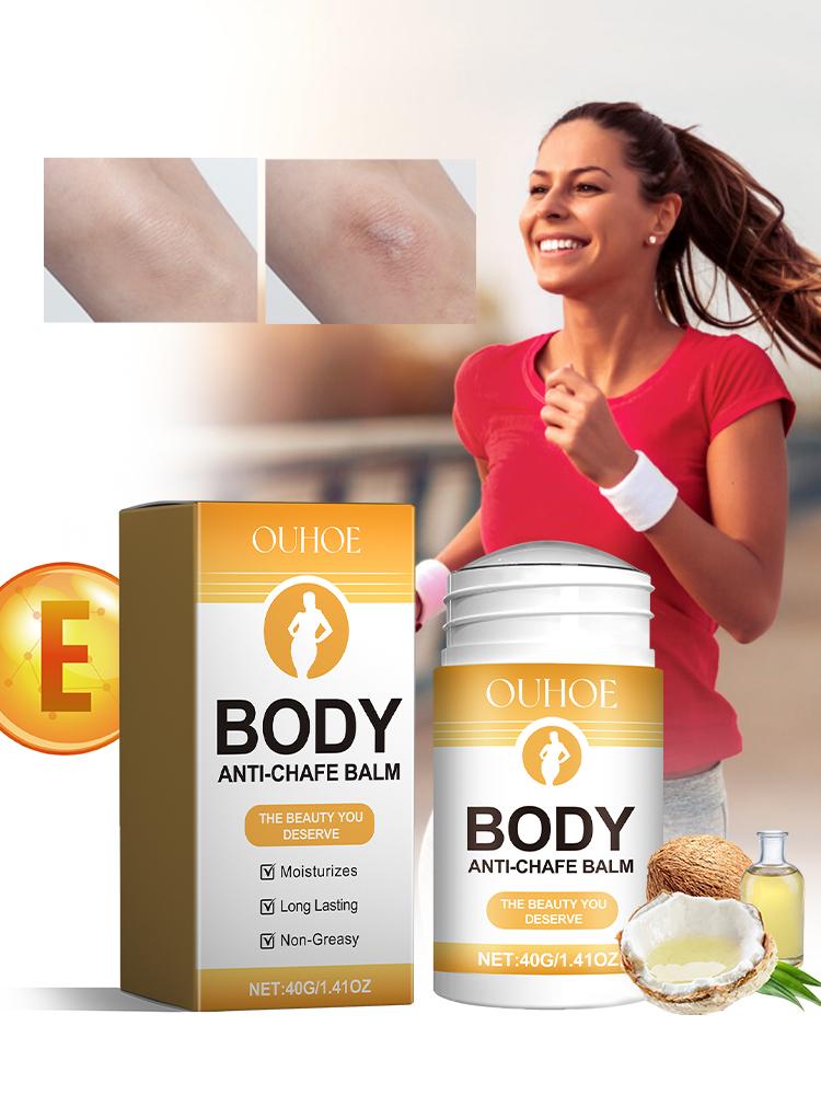 OUHOE Körperpflegestift Hautschonend feuchtigkeitsspendend feuchtigkeitsspendend gegen Trockenheit Risse verhindern Reibung Körpergelenkpflege