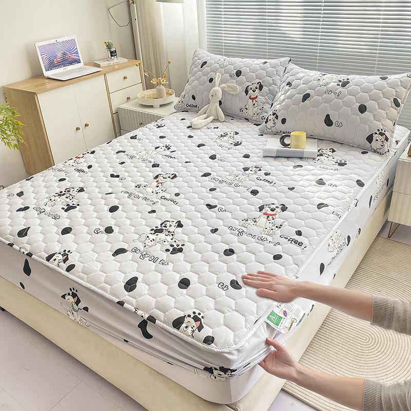 New Class a All Cotton Quilted Fitted Sheet Waterproof To Prevent Leakage of Urine Mattress Cover