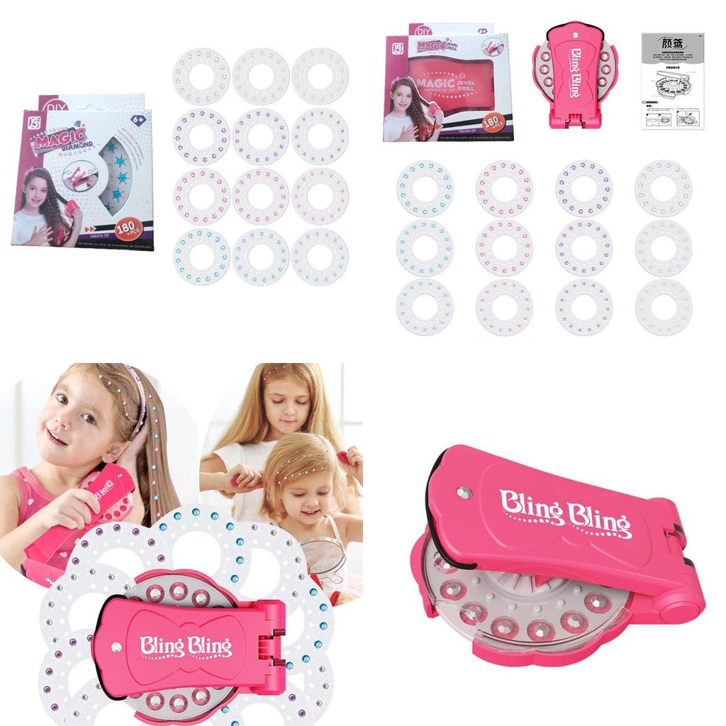 Bling Your World With Our Hair Decoration Kit Easy To Use Diy Crystal Paste Tool For Adding Sparkle To Your Everyday Look!