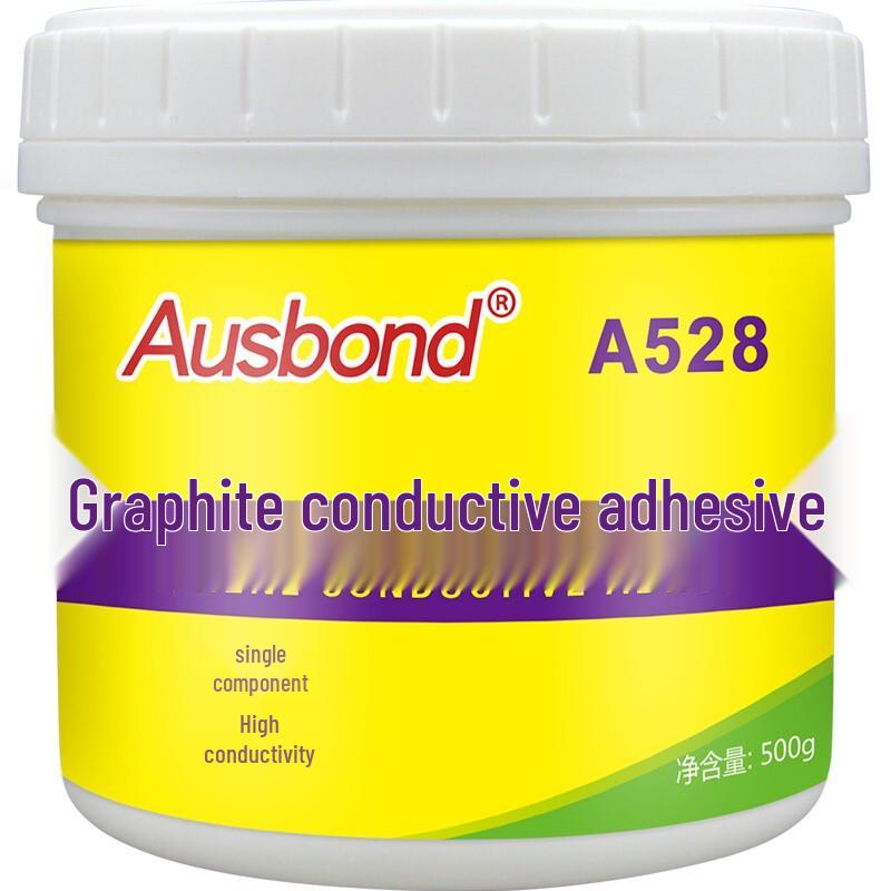 Ausbond 528 High-Temperature Graphite Conductive Adhesive 500g