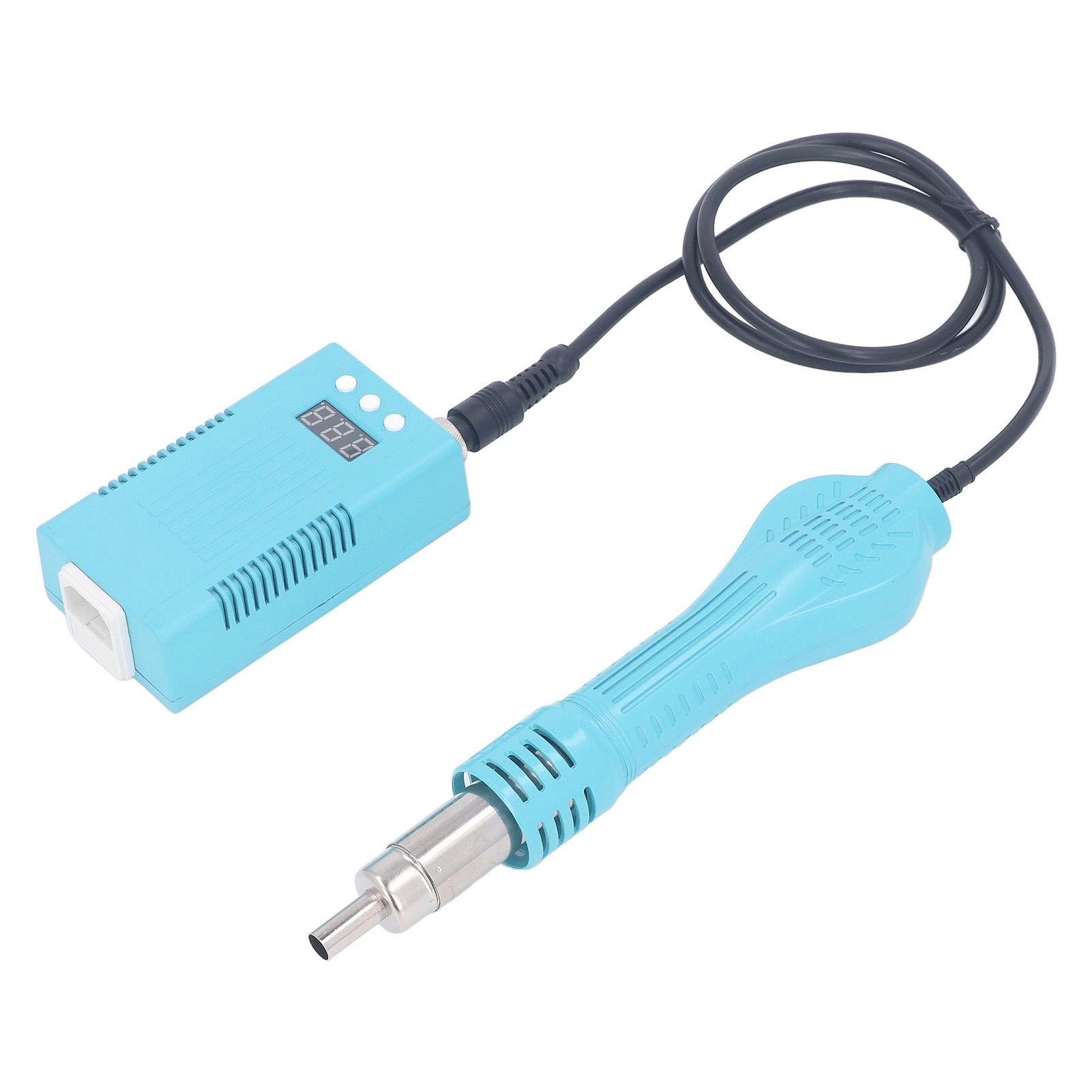 

Цифровой термофен с ЖК-дисплеем, портативный мини-пистолет для термоусадочных трубок мощностью 700 Вт, 100480 по Цельсию Регулируемая