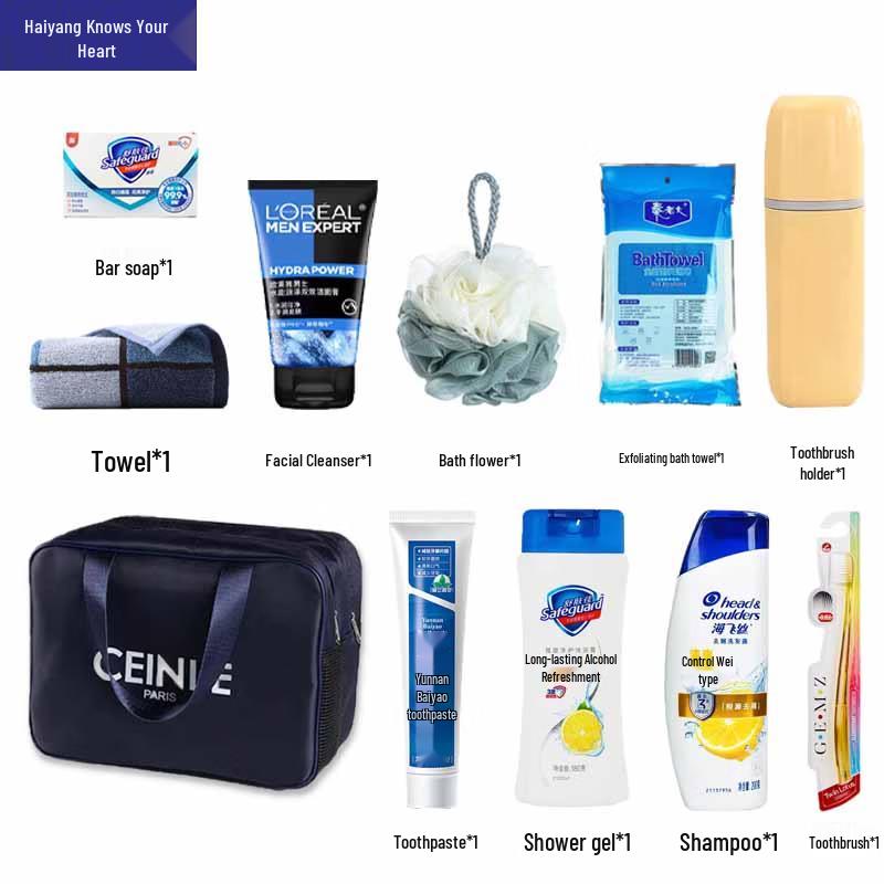 Haiyang Zhixin 11-Piece Travel Wash Set