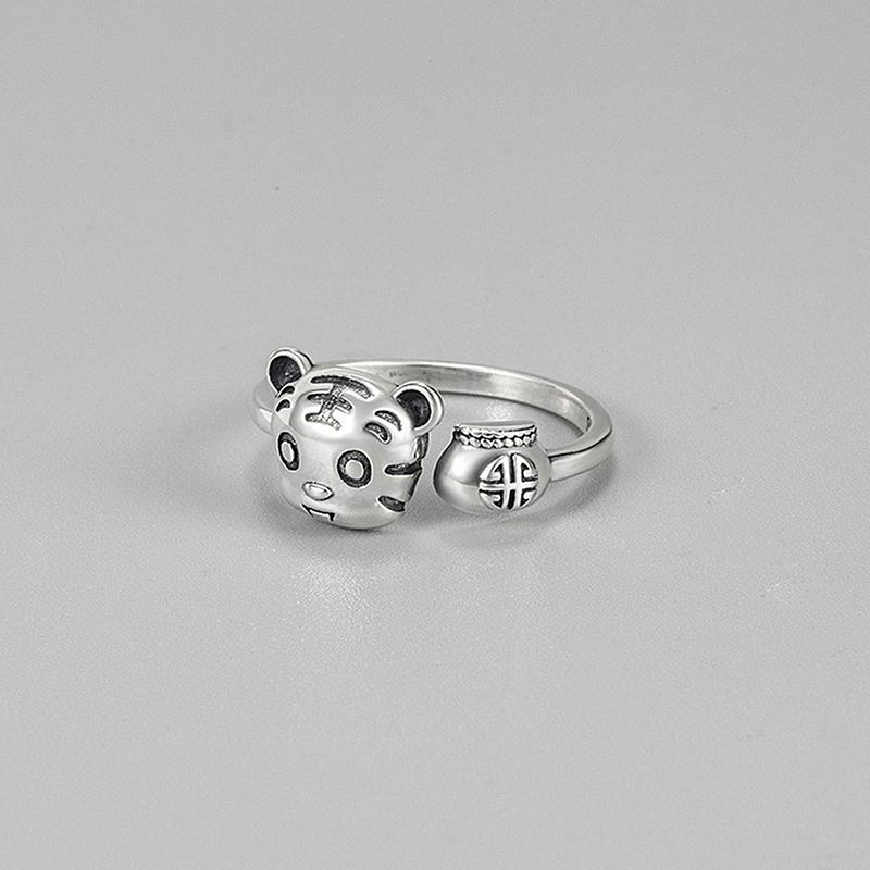 Exquisite Simple Adjustable High-End Opening Flower Ring For Women Creative Fashion Wedding Ring Party Jewelry Accessories Gifts