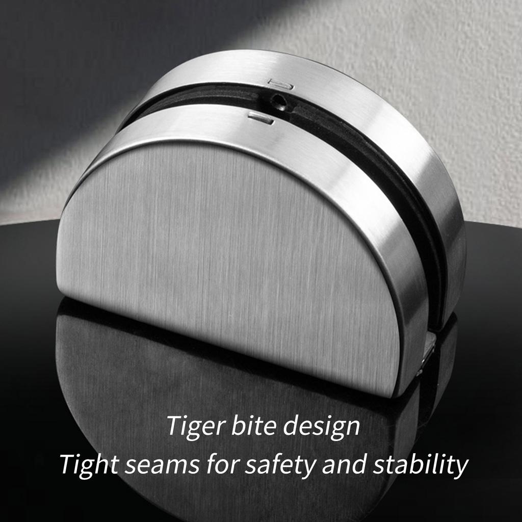 No Drill Glass Door Lock Stainless Steel Glass Cabinet Door Password Locks Keyless Glass Door Latch Easy to Install