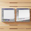 Sticky Notes 50 Sheets Retro Computer Drawing Pad - Square Design, Perfect for Artists and Office Use, Ideal for Creating Vintage Style Artwork