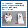 E26/E27 Smart Infrared Wireless Remote Control Timer Switch Lamp Holder 220V House Multi Light Switch Room Bedroom Smart Switch