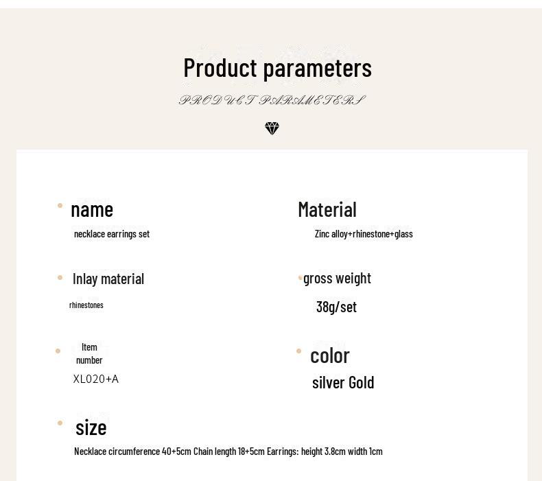 Cross-Border Light Luxury Jewelry: Diamond Leaf Necklace, Earrings & Bracelet Set (4-Piece Bridal Accessories)