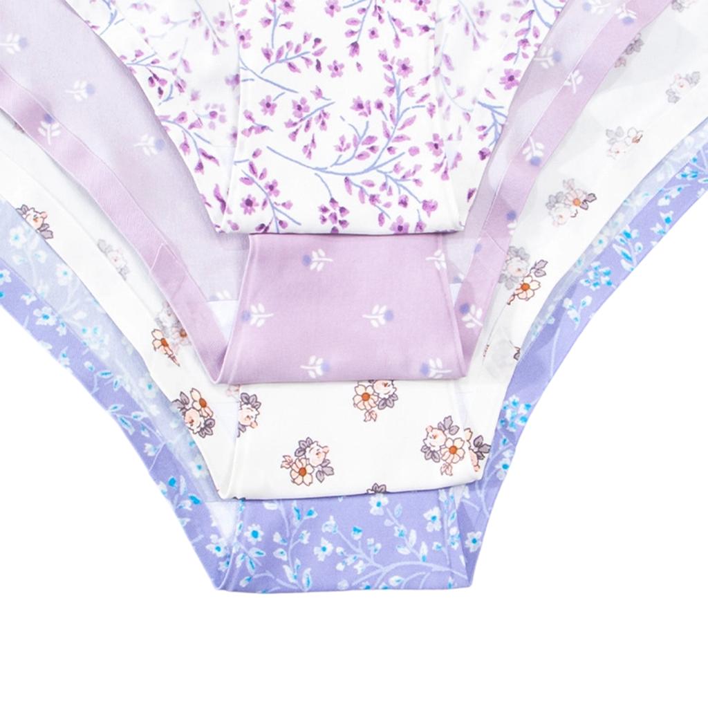 Women's Printed Breathable Quick-Dry Thin Seamless Underwear