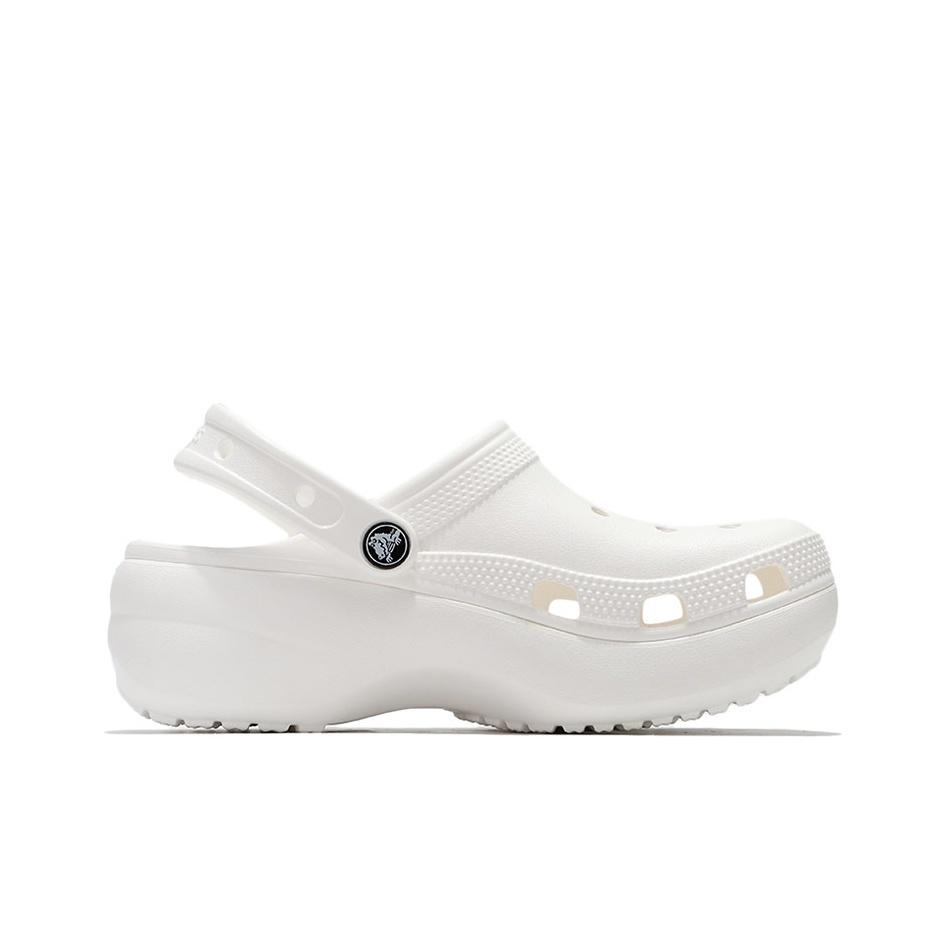 Crocs Classic Platform Clog White (Womens) Women Sneakers 206750-100