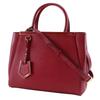 FENDI Petite to Jules Handbag 8BH253 2WAYShoulder Red leather Women Used