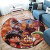 One Piece Round Area Rug Carpet Rug For Living Room Bedroom Sofa Playroom Decor Nonslip Floor Mat