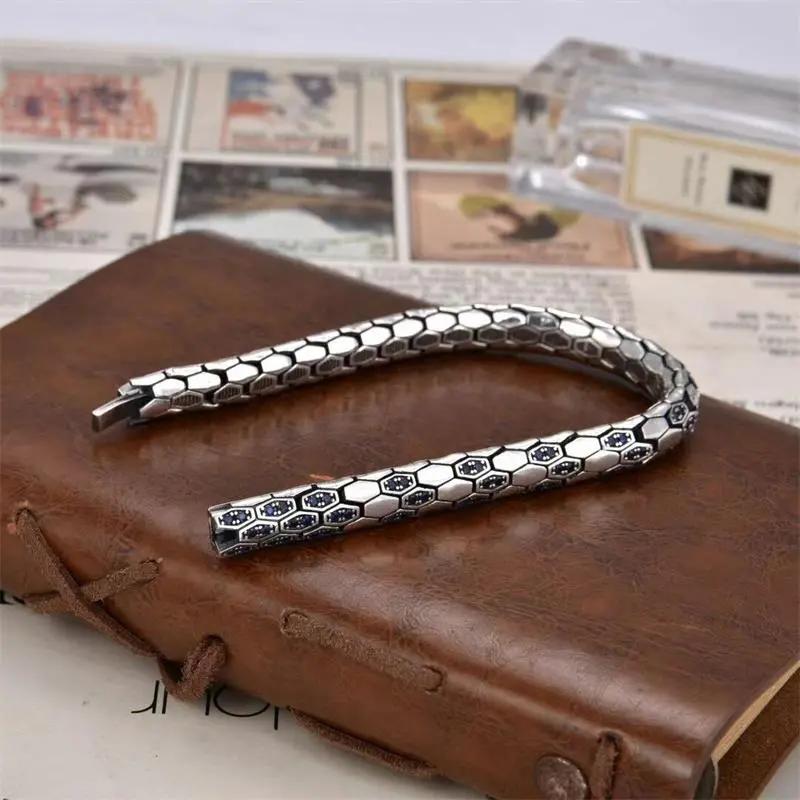 Europe and America Snake Pattern Handsome High-end Luxury Accessories