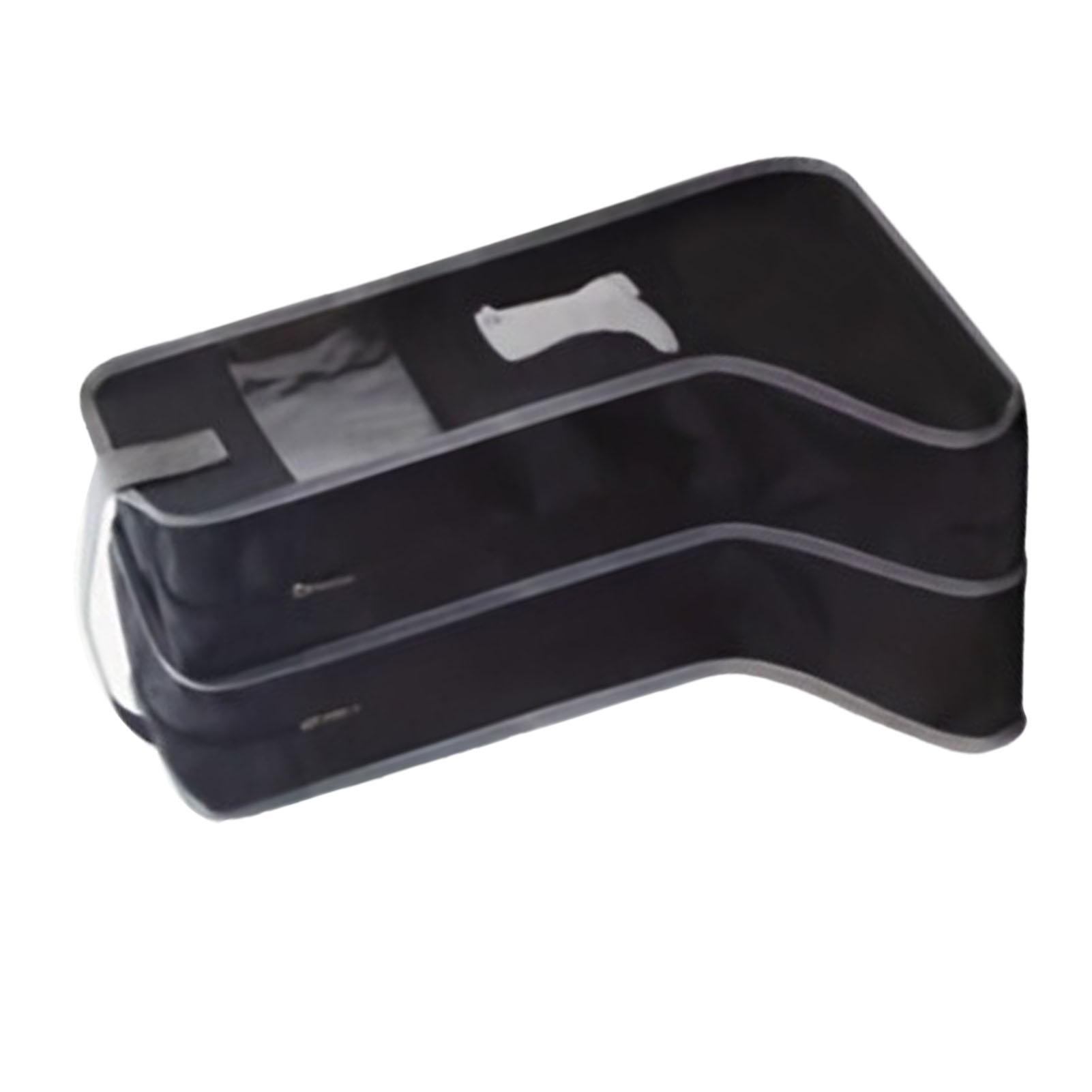 Сумка для хранения сапог Видимая Пылезащитная Складная Портативная Сумка для обуви для путешествий на открытом воздухе Black L 800₽