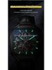 Durham Wei Men's High-End Automatic Mechanical Watch: Waterproof, Luminous, Hollow Design.