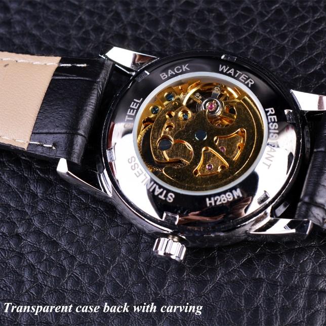 Orologio automatico Uomo trasparente Moda Casual Vera Pelle Scheletro  Orologi da polso maschio di lusso acquista in modo economico — spedizione  gratuita, recensioni reali con foto — Joom