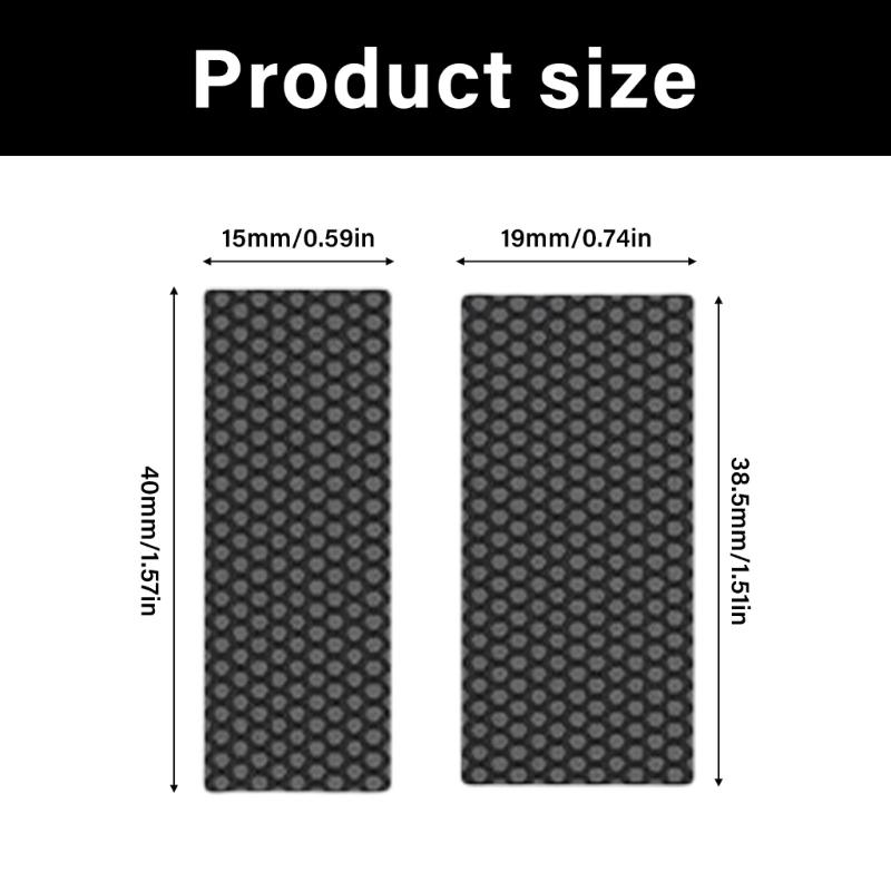 11Piece Reusable AntiSweat Adhesive Mouse Sticker Covers For Gaming Gear Computer Peripherals Access