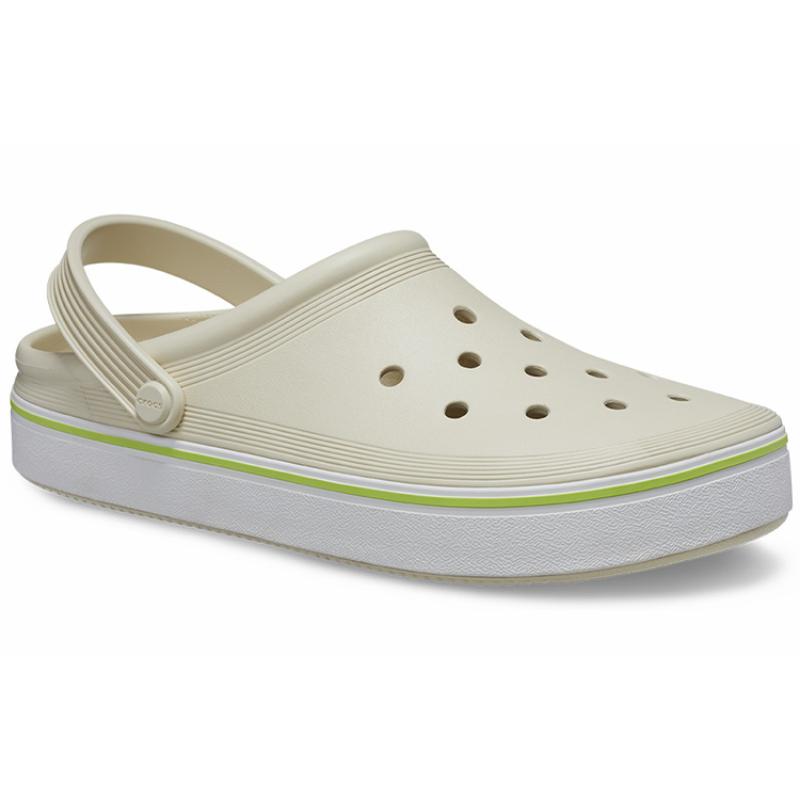Crocs EVA Classic Clogs Sports Sandals Unisex Bone White