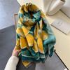 Winter Cashmere Scarf Women Design Outdoor Warm Pashmina Blanket Scarves Female Shawl Wraps Thick Foulard Bufanda